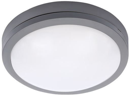 Solight oświetlenie zewnętrzne LED Siena szare 20 W 1500 lm 4000 K IP54 23 cm