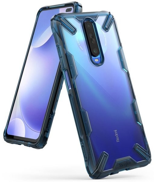 RINGKE Etui Fusion X do Xiaomi Mi 10T/10T Pro K30 K30 Pro Space Blue 7693X5