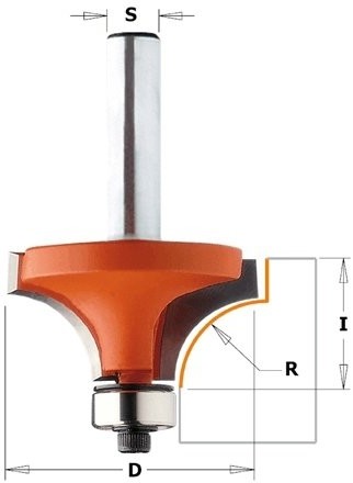 CMT Frez CMT 19,10 mm 938.190.11 HM R=3,2 D=19,1 I=12,7 S=8 938.190.11