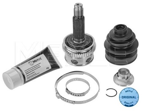 Wulf Gaertner Autoparts Zestaw przegubu, półoś napędowa Wulf Gaertner Autoparts 28-14 498 0003