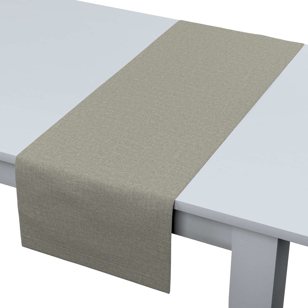 Dekoria pl Bieżnik prostokątny szaro-beżowy szenil 40 × 130 cm City 410-704-80