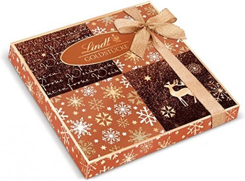 Lindt Bombonierka Goldstücke Pralines Rosé 300g 73CC-32971