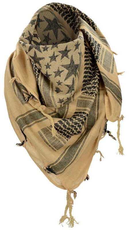 Mil-Tec Chusta Arafatka Stars Coyote 12609405