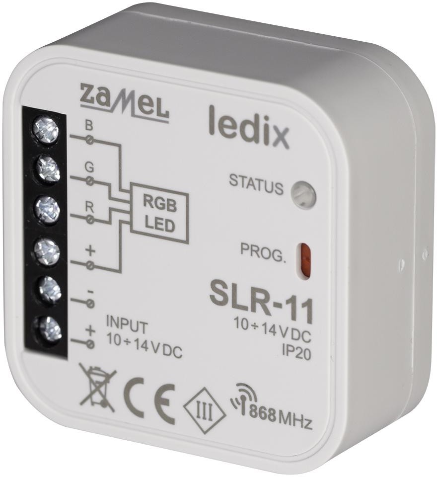Zamel Ledix sterownik RGB bezprzewodowy SLR-11 LDX10000006