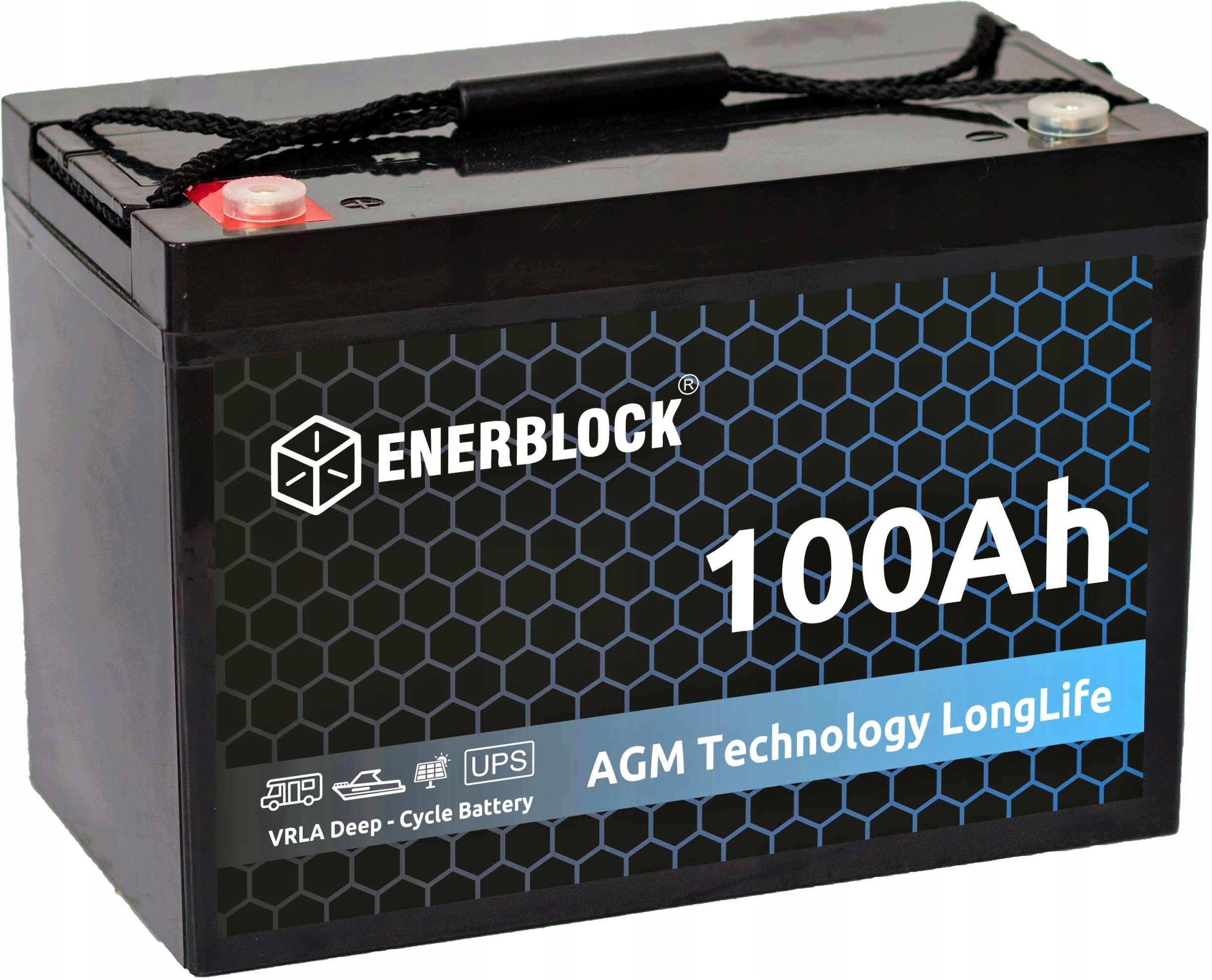 Akumulator Żelowy 12V 100AH Agm Bezobsługowy Ups