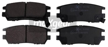 MaxGear Zestaw klocków hamulcowych, hamulce tarczowe 19-2162