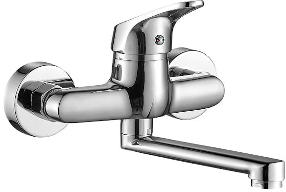 Kuchinox Bateria umywalkowa ścienna chrom ORIS