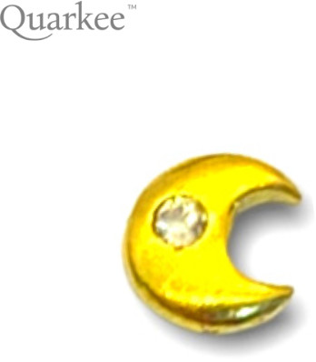 Quarkee Quarkee 22K Gold Moon with Diamond 0,01 ct / Księżyc z diamentem 0,01 ct