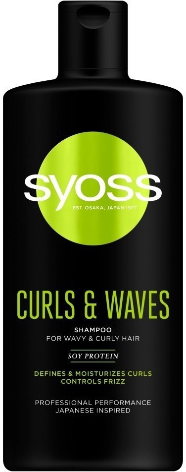 Schwarzkopf Syoss Curls & Waves Szampon do włosów podkreślający loki 440ml 119821