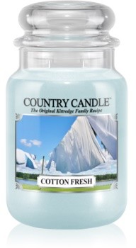 Country Candle Cotton Fresh świeczka zapachowa 652 g
