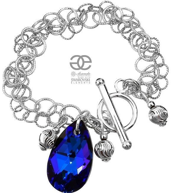 Swarovski Arande ozdobna piękna bransoletka HELIO SREBRO 4548291194