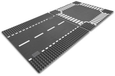 LEGO City Płytka proste i skrzyżowania 7280