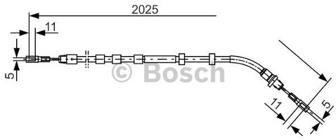 BOSCH Linka hamulcowa lewa, 1 987 477 903 - Bezpłatny zwrot do 30 dni, największy wybór produktów. 1987477903
