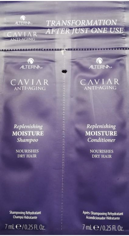 Alterna Caviar Replenishing Moisture | Zestaw nawilżający szampon 7ml + odżywka 7ml