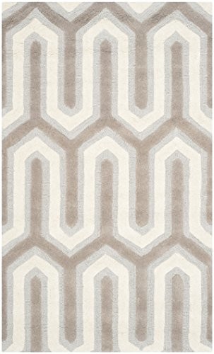 Safavieh cam351y leta Texture dywan, wełna, pomarańczowe/szare CAM351E-3