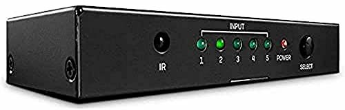 Lindy 38233 przełącznik HDMI 5 portów HDMI 18G 38233