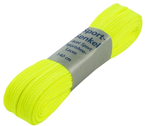 Pro Touch płaskie 140 cm szerokości sznurowadła, żółty, 140 cm 4027467