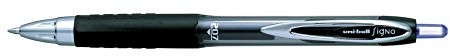 Uni Mitsubishi Pencil Company Uni-Ball Signo 207 ink roller opuszczane Refill 0,7 MM F końcówką 0,5 MM szerokość linii 12 sztuki niebieskie UMN207B