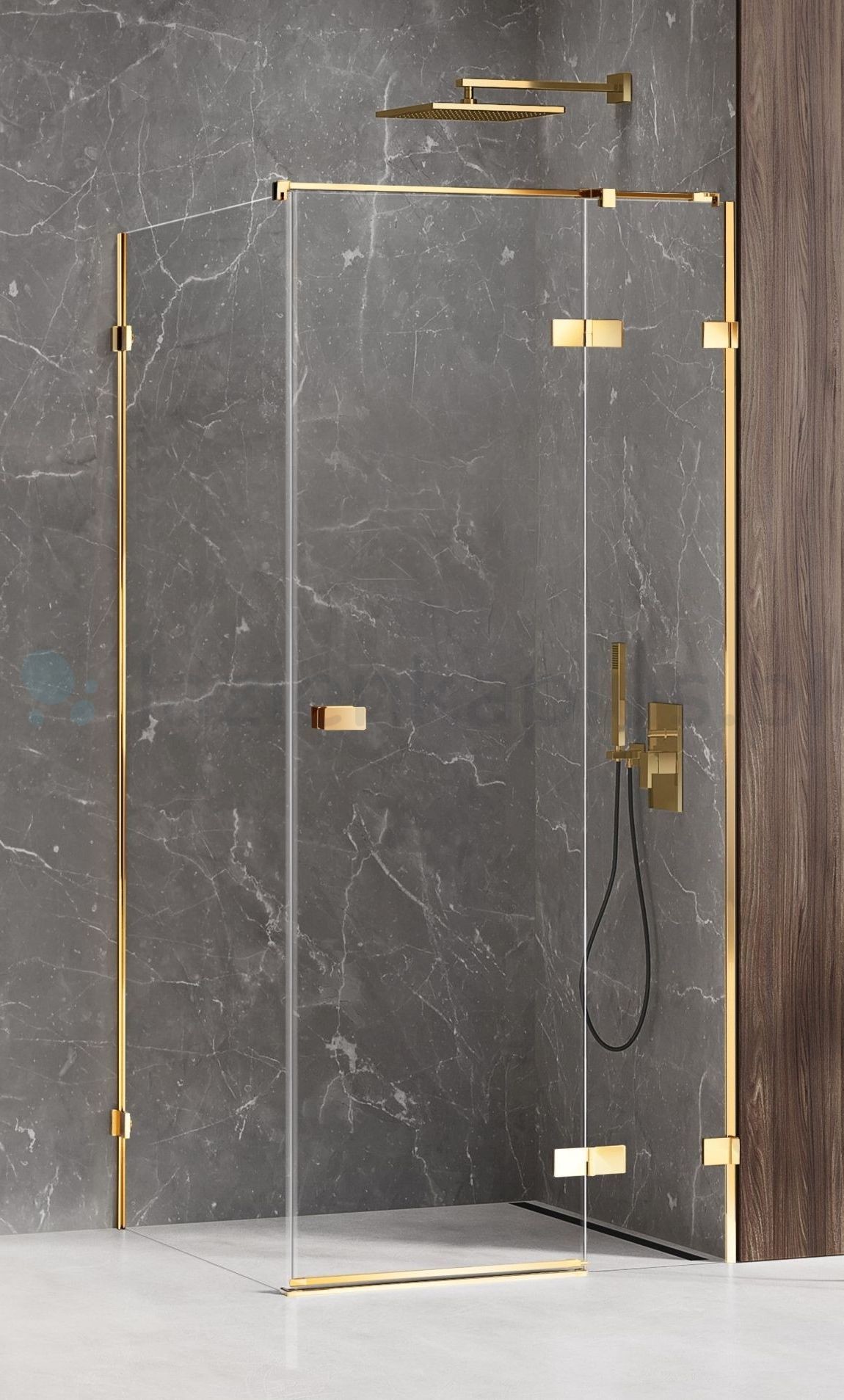 New Trendy Avexa Gold Shine kabina prysznicowa EXK1645