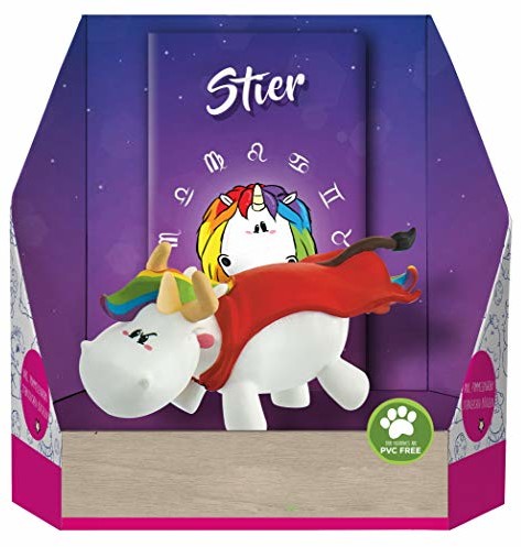 Pummeleinhorn PE11707 znak zodiaku Byk, wielokolorowy