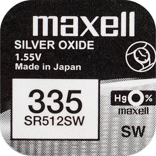 Maxell Bateria 335 1 szt MA72