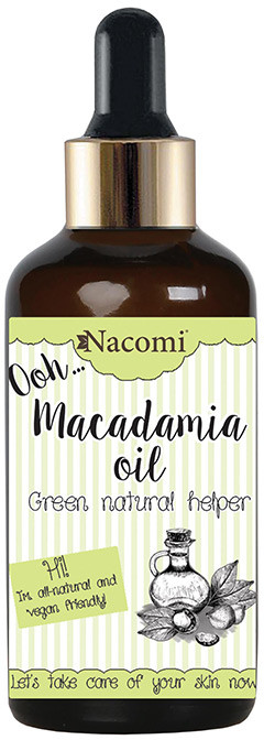 Nacomi Natural Oil Zimnotłoczony olej macadamia 50ml 0000058012