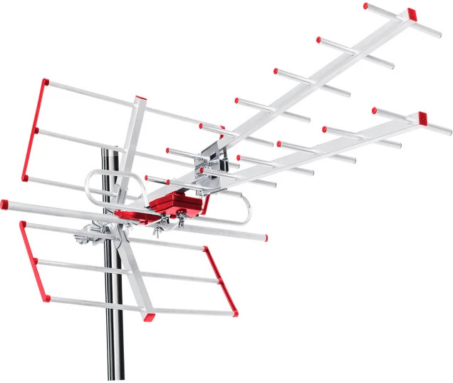 Maclean MCTV-855 Antena zewnętrzna TV DVB-T Combo UHF VHF pasywna max 100dBV