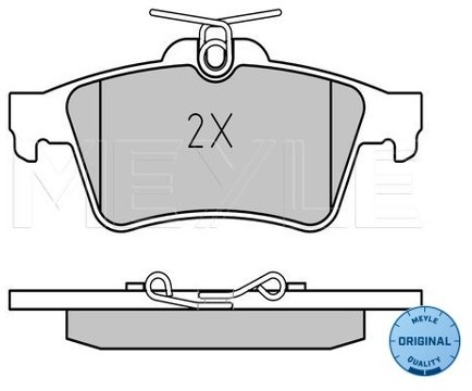 Wulf Gaertner Autoparts Zestaw klocków hamulcowych, hamulce tarczowe Wulf Gaertner Autoparts 025 241 3716