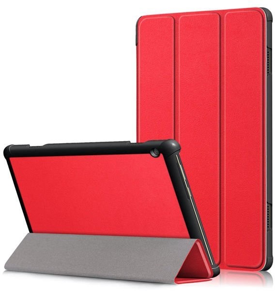 Lenovo Alogy Etui Alogy Book Cover do Tab M10 10.1 TB-X605 Czerwone + Szkło 039526