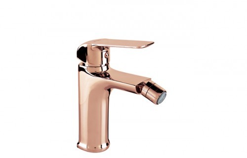 Valvex Aurora bateria bidetowa stojąca z korkiem spustowym Rose Gold 2445220 2445220