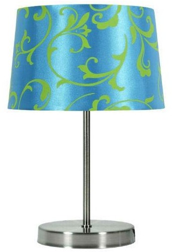 Candellux Lampa stołowa AROSA NIEBIESKA 41-55873