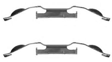 BREMBO Zestaw dodatków, zacisk hamulcowy A 02 224