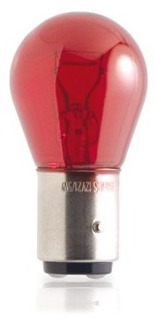 Philips Żarówka PR 21W 12V - Czerwona 12088CP