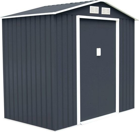 Costway Domek ogrodowy schowek narzędziowy blaszany  GT2989GR+