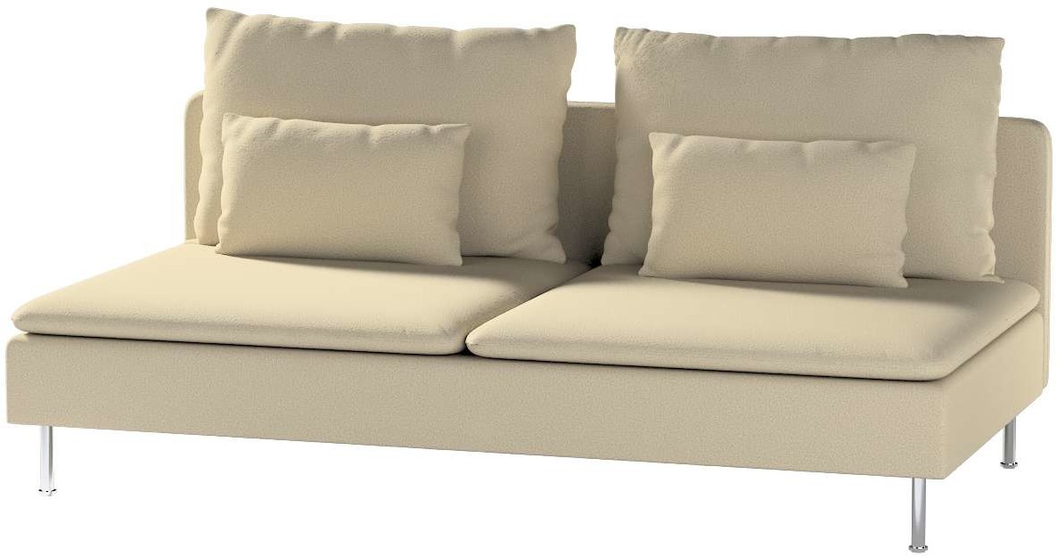 Dekoria pl pl Pokrowiec na moduł Söderhamn 3-osobowy jasno beżowa bukla 186 x 99 x 83 cm Teddy 1006-702-81