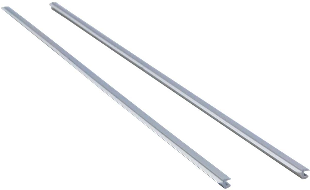 Peka Listwa wykończeniowa do wkładów dł. 500 mm, kpl./ szara 07.999.SZ