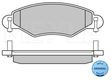 Wulf Gaertner Autoparts Zestaw klocków hamulcowych, hamulce tarczowe Wulf Gaertner Autoparts 025 233 4017/W