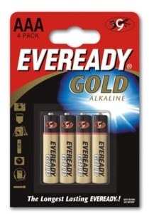 Energizer Bateria EVEREADY GOLD AAA LR03 /4szt. 636034