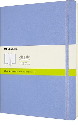 Moleskine Notes w miękkiej oprawie XL błękitny gładki MOQP623B42