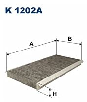 Filtron Filtr powietrza wewnętrznego - K1202A K1202A