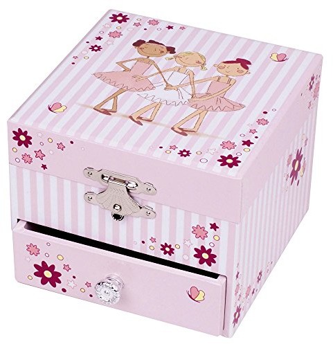 Trousselier szkatułka balerina  pozytywka kolor różowy 20933