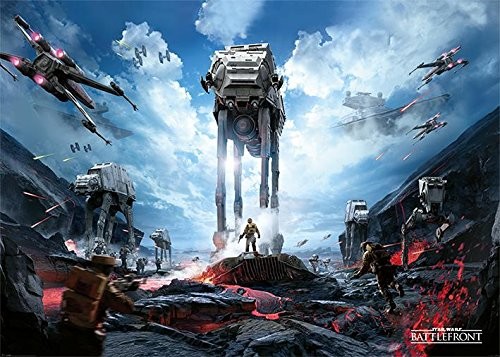 Pyramid Ogromny plakat  Star Wars Battlefront  War Zone (Game) CA140 X 100 cm nowy xl908 GPP51072