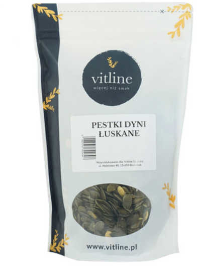 Vitline Vitline pestki dyni łuskane 150 g