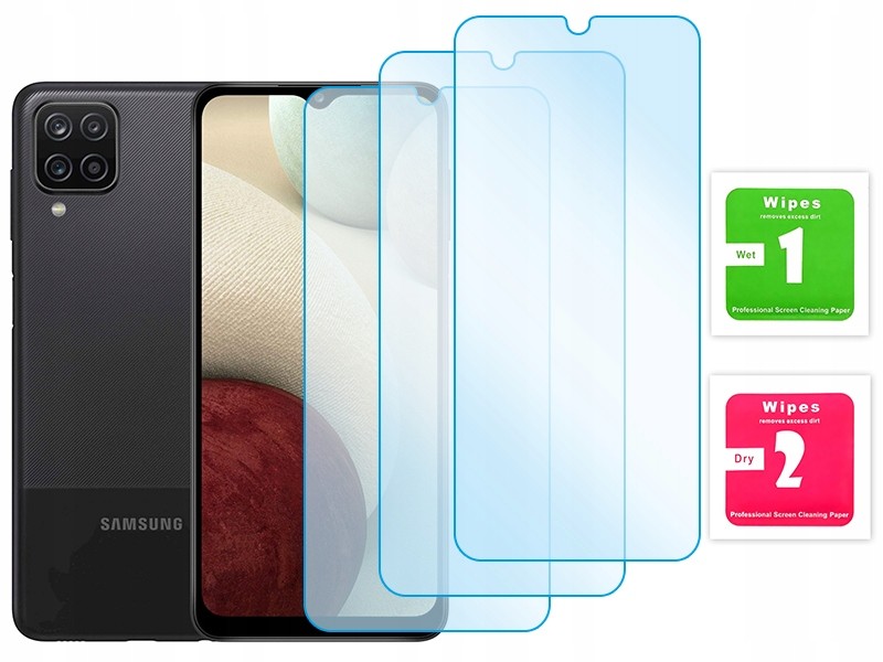 Samsung 3x Szkło Hartowane Szybka do Galaxy A12