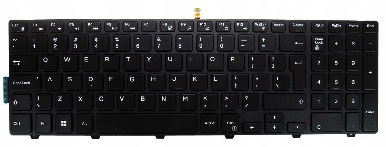 DELL Klawiatura Vostro 15 3558 3565 3568 Led