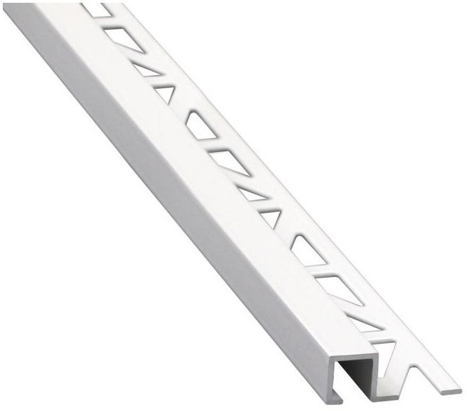 STANDERS Profil wykończeniowy zewnętrzny kwadrat 10 mm / 2.5 m Biały Standers