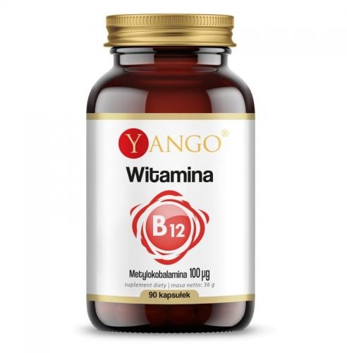 Witamina B12 Metylokobalamina 100 g 90 kaps Yango Y00-CF2E-103FE