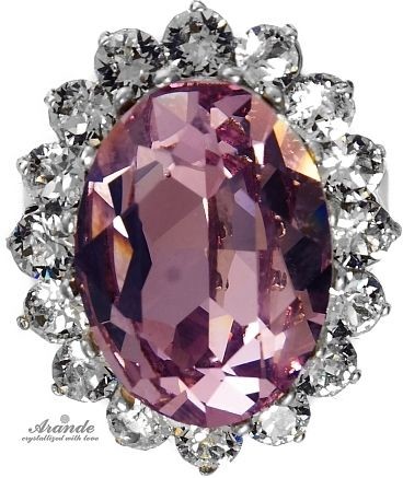 Swarovski Arande piękny pierścionek ROYAL AMETHYST SREBRO 4238968458