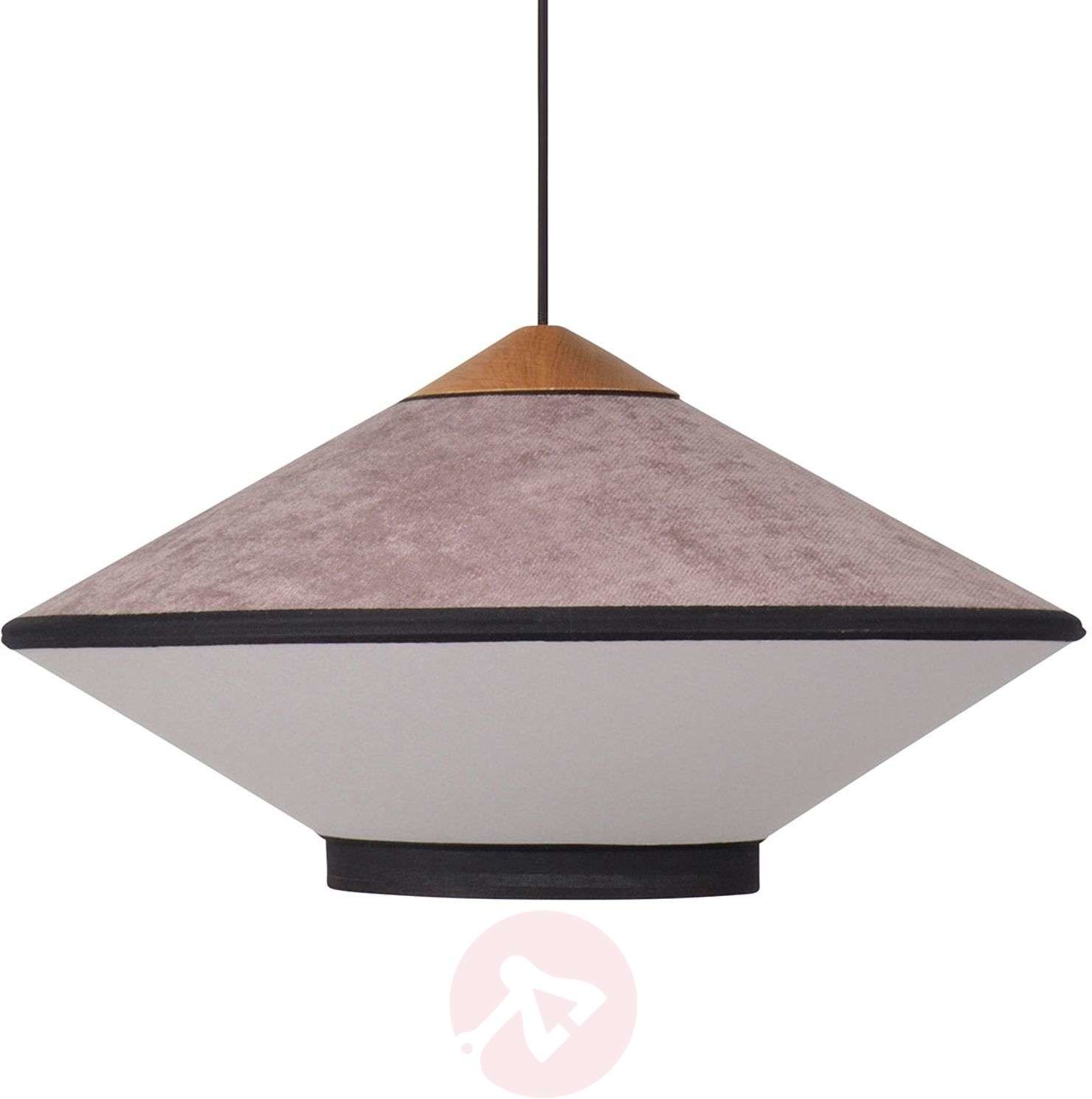 Forestier Forestier Cymbal S lampa wisząca 50cm różowa