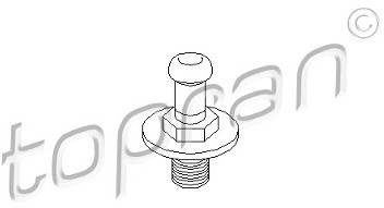 TOPRAN Zamek drzwi TOPRAN 103 542